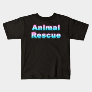 Animal Rescue Kids T-Shirt